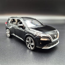 Load image into Gallery viewer, Explorafind 2023 Nissan X-Trail Black 1:32 Die Cast Car
