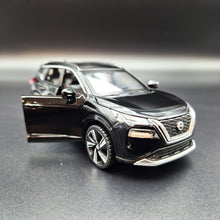 Load image into Gallery viewer, Explorafind 2023 Nissan X-Trail Black 1:32 Die Cast Car
