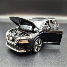 Load image into Gallery viewer, Explorafind 2023 Nissan X-Trail Black 1:32 Die Cast Car
