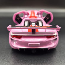 Load image into Gallery viewer, Explorafind 2015 Porsche 918 Spyder RSR Pink 1:32 Die Cast Car
