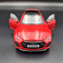 Load image into Gallery viewer, Explorafind 2022 Audi RS6 Avant Red 1:32 Die Cast Car
