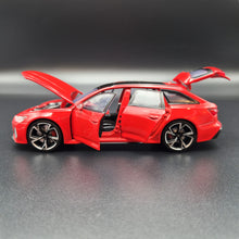 Load image into Gallery viewer, Explorafind 2022 Audi RS6 Avant Red 1:32 Die Cast Car
