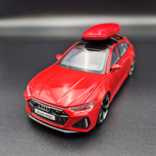 Load image into Gallery viewer, Explorafind 2022 Audi RS6 Avant Red 1:32 Die Cast Car
