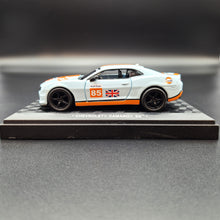 Load image into Gallery viewer, Explorafind 2013 Chevrolet Camaro SS Gulf Blue 1:43 Die Cast Car
