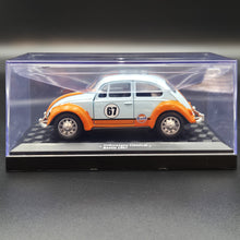 Load image into Gallery viewer, Explorafind 1967 Volkswagen Classical Beetle Gulf Blue 1:36 Die Cast Car
