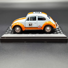 Load image into Gallery viewer, Explorafind 1967 Volkswagen Classical Beetle Gulf Blue 1:36 Die Cast Car
