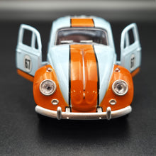 Load image into Gallery viewer, Explorafind 1967 Volkswagen Classical Beetle Gulf Blue 1:36 Die Cast Car
