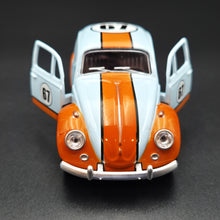 Load image into Gallery viewer, Explorafind 1967 Volkswagen Classical Beetle Gulf Blue 1:36 Die Cast Car
