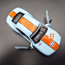 Load image into Gallery viewer, Explorafind 2013 Chevrolet Camaro SS Gulf Blue 1:43 Die Cast Car
