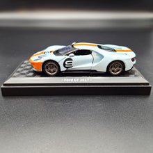 Load image into Gallery viewer, Explorafind 2017 Ford GT Gulf Blue 1:42 Die Cast Car
