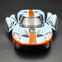 Load image into Gallery viewer, Explorafind 2017 Ford GT Gulf Blue 1:42 Die Cast Car
