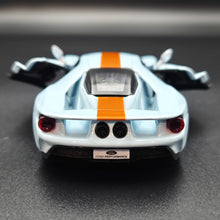 Load image into Gallery viewer, Explorafind 2017 Ford GT Gulf Blue 1:42 Die Cast Car
