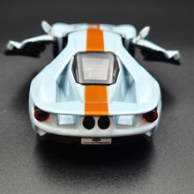 Load image into Gallery viewer, Explorafind 2017 Ford GT Gulf Blue 1:42 Die Cast Car
