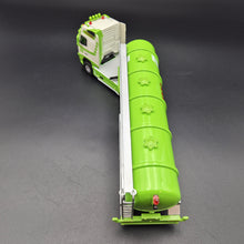 Load image into Gallery viewer, Explorafind 2014 Volvo FH16 Style Fuel/Oil Tanker Semi-Truck Green/White 1:50 Die Cast
