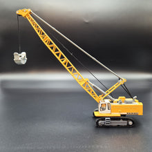 Load image into Gallery viewer, Explorafind Liebherr Style Cable Excavator Yellow 1:87 Die Cast
