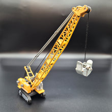 Load image into Gallery viewer, Explorafind Liebherr Style Cable Excavator Yellow 1:87 Die Cast
