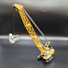 Load image into Gallery viewer, Explorafind Liebherr Style Cable Excavator Yellow 1:87 Die Cast
