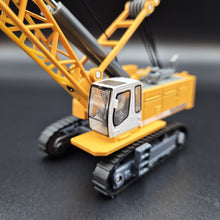 Load image into Gallery viewer, Explorafind Liebherr Style Cable Excavator Yellow 1:87 Die Cast
