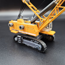 Load image into Gallery viewer, Explorafind Liebherr Style Cable Excavator Yellow 1:87 Die Cast
