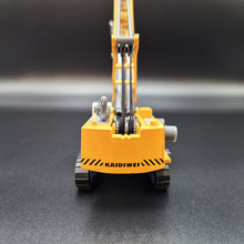 Load image into Gallery viewer, Explorafind Liebherr Style Cable Excavator Yellow 1:87 Die Cast
