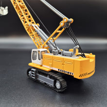 Load image into Gallery viewer, Explorafind Liebherr Style Cable Excavator Yellow 1:87 Die Cast
