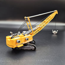 Load image into Gallery viewer, Explorafind Liebherr Style Cable Excavator Yellow 1:87 Die Cast
