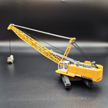 Load image into Gallery viewer, Explorafind Liebherr Style Cable Excavator Yellow 1:87 Die Cast
