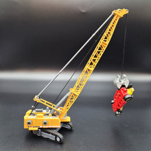 Load image into Gallery viewer, Explorafind Liebherr Style Cable Excavator Yellow 1:87 Die Cast
