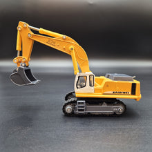 Load image into Gallery viewer, Explorafind Liebherr Style 974 Excavator Yellow 1:87 Die Cast
