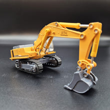 Load image into Gallery viewer, Explorafind Liebherr Style 974 Excavator Yellow 1:87 Die Cast
