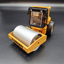 Load image into Gallery viewer, Explorafind 2014 Ammann ASC150D Style Single Smooth Roller Yellow 1:50 Die Cast
