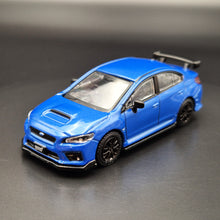 Load image into Gallery viewer, Explorafind 2016 Subaru WRX STI S207 Blue 1:64 Die Cast Car
