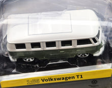 Load image into Gallery viewer, Explorafind 1966 Volkswagen T1 Olive Green/White 1:56 Die Cast Van New
