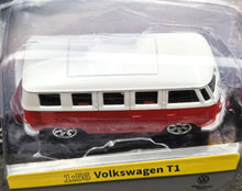 Load image into Gallery viewer, Explorafind 1966 Volkswagen T1 Red/White 1:56 Die Cast Van New
