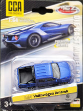 Load image into Gallery viewer, Explorafind 2017 Volkswagen Amarok Blue 1:64 Die Cast Car New
