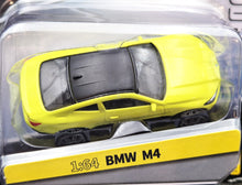 Load image into Gallery viewer, Explorafind 2023 BMW M4 G82 Yellow 1:64 Die Cast Car New
