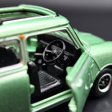 Load image into Gallery viewer, Explorafind 1963 Morris Mini MKI with Sunroof Green 1:50 Die Cast Car New
