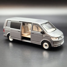 Load image into Gallery viewer, Explorafind 2019 Volkswagen T6 Transporter Grey 1:64 Die Cast Van New
