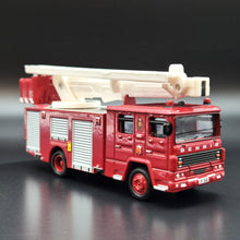 Load image into Gallery viewer, Explorafind 2003 Dennis Hong Kong FSD Hydrulic Platform F58 Fire Truck 1:64 Die Cast New
