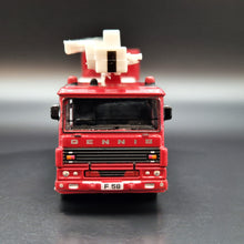 Load image into Gallery viewer, Explorafind 2003 Dennis Hong Kong FSD Hydrulic Platform F58 Fire Truck 1:64 Die Cast New
