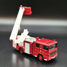 Load image into Gallery viewer, Explorafind 2003 Dennis Hong Kong FSD Hydrulic Platform F58 Fire Truck 1:64 Die Cast New
