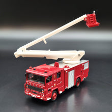 Load image into Gallery viewer, Explorafind 2003 Dennis Hong Kong FSD Hydrulic Platform F58 Fire Truck 1:64 Die Cast New
