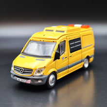 Load image into Gallery viewer, Explorafind 2019 Mercedes-Benz Sprinter FL Water Supplies Department 1:64 Die Cast Van New
