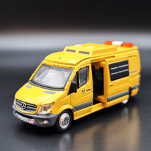 Load image into Gallery viewer, Explorafind 2019 Mercedes-Benz Sprinter FL Water Supplies Department 1:64 Die Cast Van New
