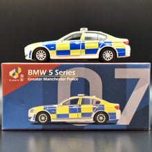 Load image into Gallery viewer, Explorafind 2017 BMW Series 5 F10 Greater Manchester Police 1:64 Die Cast Car New
