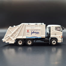 Load image into Gallery viewer, Explorafind 2019 Hino Series 700 Garbage Truck White 1:76 Die Cast Truck New
