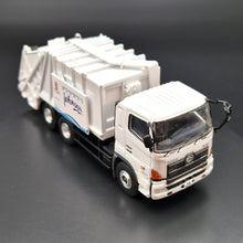 Load image into Gallery viewer, Explorafind 2019 Hino Series 700 Garbage Truck White 1:76 Die Cast Truck New
