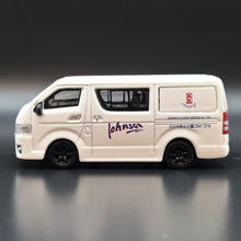 Load image into Gallery viewer, Explorafind 2017 Toyota Hiace White 1:64 Die Cast Van New
