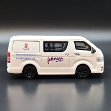 Load image into Gallery viewer, Explorafind 2017 Toyota Hiace White 1:64 Die Cast Van New
