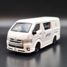 Load image into Gallery viewer, Explorafind 2017 Toyota Hiace White 1:64 Die Cast Van New
